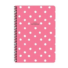 Keskin Color A4 80 Yaprak Kareli Pp Kapak Puantiyeli Spiralli Defter