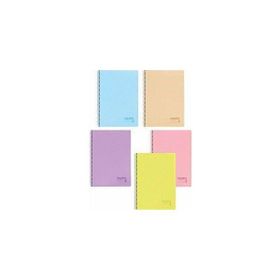 Keskin Color A4 96 Yaprak Kareli PP Kapak Spiralli Pastel Show Defter