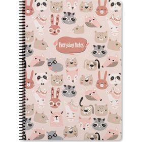 Keskin Color A4 Çizgili Animal Friends Hayvanlar Defter