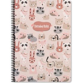 Keskin Color A4 Çizgili Animal Friends Hayvanlar Defter