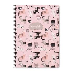 Keskin Color A4 Çizgili Animal Friends Kediler Defter
