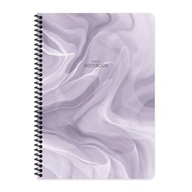 Keskin Color A4 Çizgili Classic Marble - Lila Defter