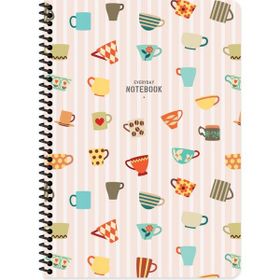 Keskin Color A4 Çizgili Coffe - Pembe Defter