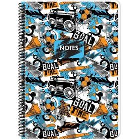 Keskin Color A4 Çizgili Cool Boys - Beyaz Defter