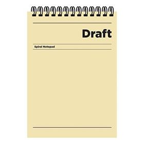 Keskin Color A4 Çizgili Draft Sarı Bloknot