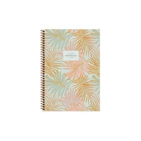 Keskin Color A4 Çizgili La Plume Leaves - Turuncu Defter