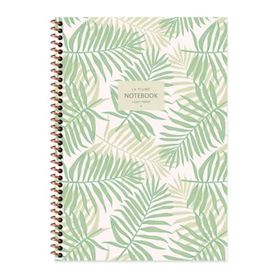 Keskin Color A4 Çizgili La Plume Leaves - Yeşil Defter