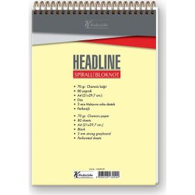 Keskin Color A4 Headline Çizgisiz Bloknot