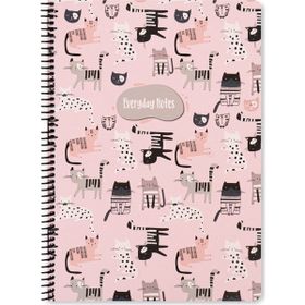 Keskin Color A4 Kareli Animal Friends Kediler Defter