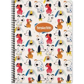 Keskin Color A4 Kareli Animal Friends Köpekler Defter