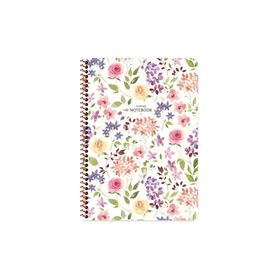 Keskin Color A4 Kareli Çiçek Beyaz Defter
