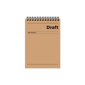 Keskin Color A4 Kareli Draft Kahverengi Bloknot