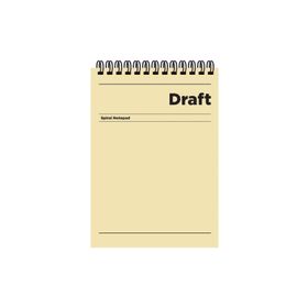 Keskin Color A4 Kareli Draft Sarı Bloknot