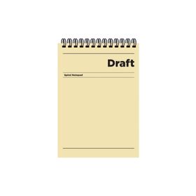 Keskin Color A4 Kareli Draft Sarı Bloknot