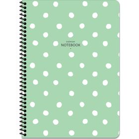 Keskin Color A4 Kareli Puantiye Yeşil Defter