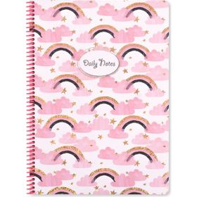 Keskin Color A4 Princess Gökyüzü Kareli Defter