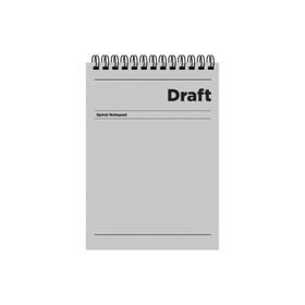 Keskin Color A5 Kareli Draft Gri Bloknot