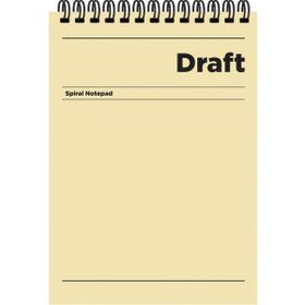 Keskin Color A5 Kareli Draft Sarı Bloknot
