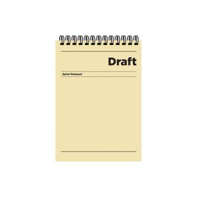 Keskin Color A5 Kareli Draft Sarı Bloknot