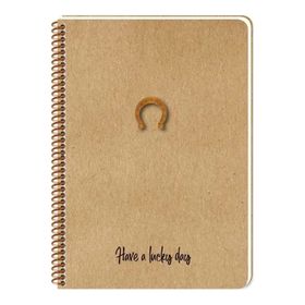 Keskin Color A5 Noktalı Lucky At Nalı 80 Yaprak Renkli Defter