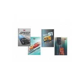 Keskin Color A6 Cars Metalize Çizgili 36'lı Stand 80 Yp Bloknot