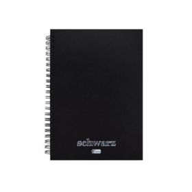 Keskin Color A6 Schwarz (Siyah) 60Yaprak Pp Kapak Spiralli Defter