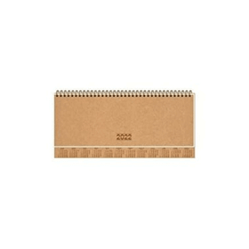 Keskin Color AJ-82 12x33,5 Spiralli Haftalık Kraft Masa Ajandası