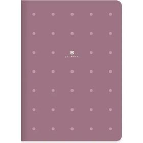 Keskin Color B. Journal 16X21.5 80 Yaprak Noktalı Mor Defter