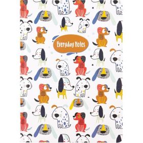 Keskin Color Çizgili Animal Friends Köpekler 14 x 20 cm Defter