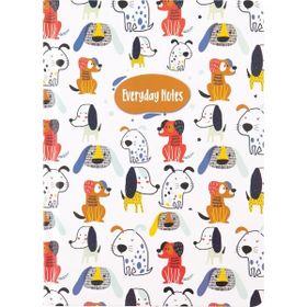 Keskin Color Çizgili Animal Friends Köpekler 14 x 20 cm Defter