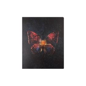 Keskin Color Çizgili Bind-Note Butterfly Kırmızı 20 x 25 cm Defter