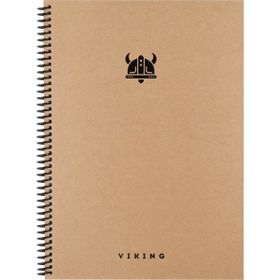 Keskin Color Çizgili La Plume Viking Başlık 17 x 24 cm 100 Yaprak - Renkli Defter