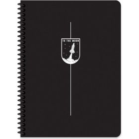 Keskin Color Çizgili Uzay 16.5 x 22.5 cm To The Moon Defter