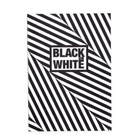Keskin Color Container Black On White 16.5x23.5 cm 20 Yaprak Eclecti Siyah Dikişli Defter