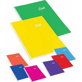 Keskin Color Cool 72 Yaprak Çizgili A5 Plastik Kapak Spiralli Defter