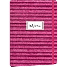 Keskin Color Daily Journal Dikişli Karton Kapak 80 Yaprak 14X20 Çizgili Defter Model 2 - Renkli