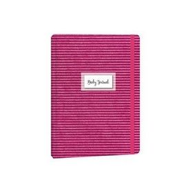 Keskin Color Daily Journal Dikişli Karton Kapak 80 Yaprak 14X20 Çizgili Defter Model 2 - Renkli
