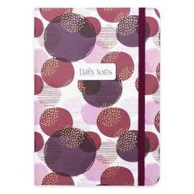 Keskin Color Daily Notes Bubbles Mor A5 80 Yaprak Çizgili Defter