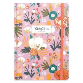 Keskin Color Daily Notes Garden Flowers Lila A5 80 Yaprak Çizgili Defter