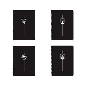 Keskin Color Defter Uzay Spiralli Pp Kapak 16,5x22,5 cm 80 Yaprak Çizgili Defter