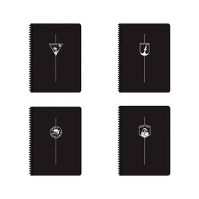 Keskin Color Defter Uzay Spiralli Pp Kapak 16,5x22,5 cm 80 Yaprak Çizgili Defter