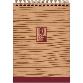 Keskin Color Dekokraft Çizgili 80 Yaprak 144104-99 A5 Spiralli Bloknot