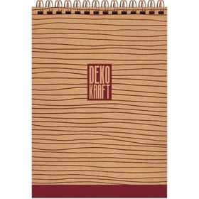 Keskin Color Dekokraft Kareli 80 Yaprak 144105-99 A5 Spiralli Bloknot