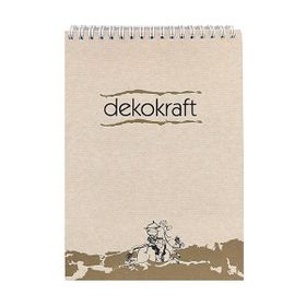 Keskin Color Dekokraft Spiralli Kareli A5 100 Yaprak Bloknot