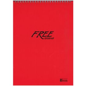 Keskin Color Free A4 Spiralli PP Kapak Kareli 100 Yaprak Defter