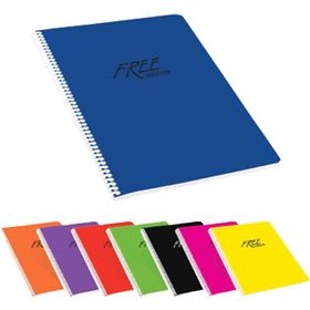 Keskin Color Free A5 80 Yaprak Düz Spiralli Plastik Kapak B15 Not Defteri
