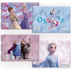 Keskin Color Frozen 4'lü 15 Yaprak 17x25 cm Resim Defteri