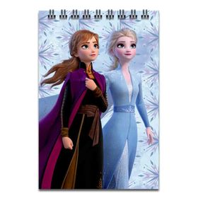 Keskin Color Frozen II A7 42 Yaprak Kareli Spiralli Not Defteri
