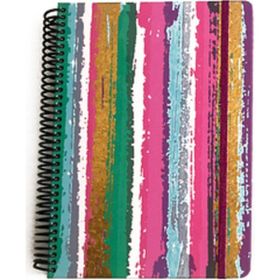 Keskin Color Glitter 100 Yaprak Çizgili Sert Kapak 17 x 24 cm Defter