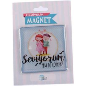 Keskin Color K-Gift Damla Türkçe Özlü Sözler Magnet
